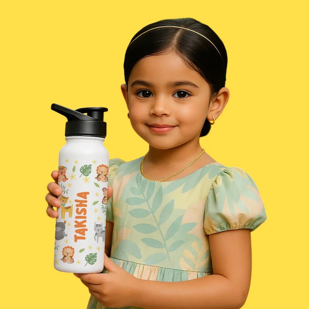 Personalised Stainless Steel Water Bottle for Kids – 750ml | TADA Kids