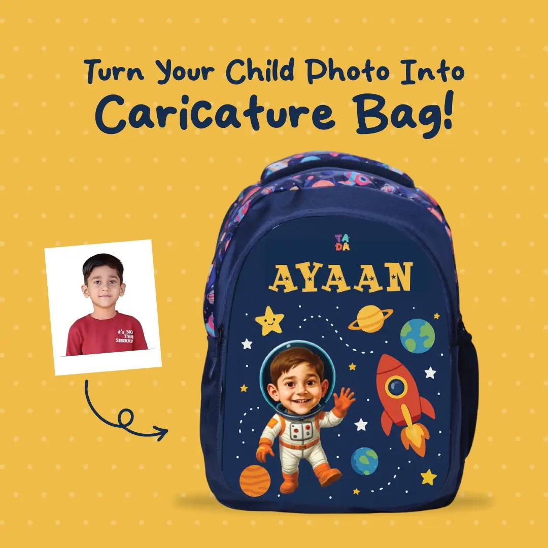 Personalised Bags With Kid Photo and Name