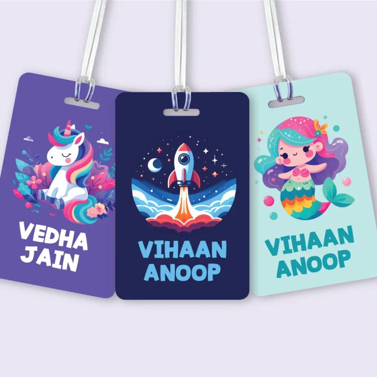 Personalized bag tags for kids shop